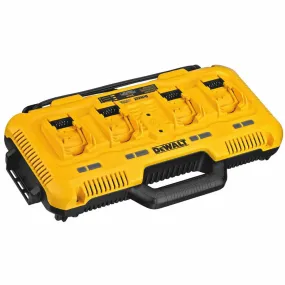 DEWALT DCB104 20-Volt MAX Lithium-Ion Battery 4-Port Fast Charger