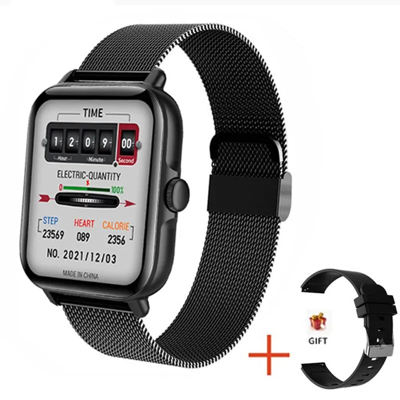 Digital Smartwatch Sports Fitness Men's Women Smart Watch Waterproof Wrist Watches for Ladies Kids Xiaomi Huawei Smartphone