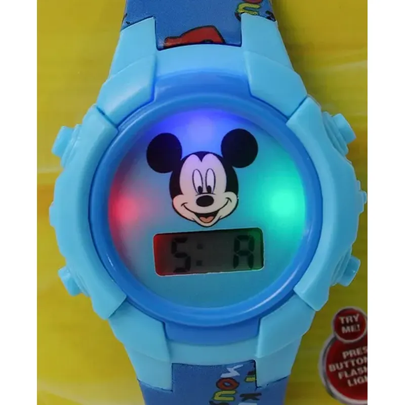 Disney Mickey Mouse Free Size Digital Watch- Blue