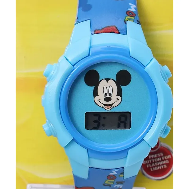 Disney Mickey Mouse Free Size Digital Watch- Blue