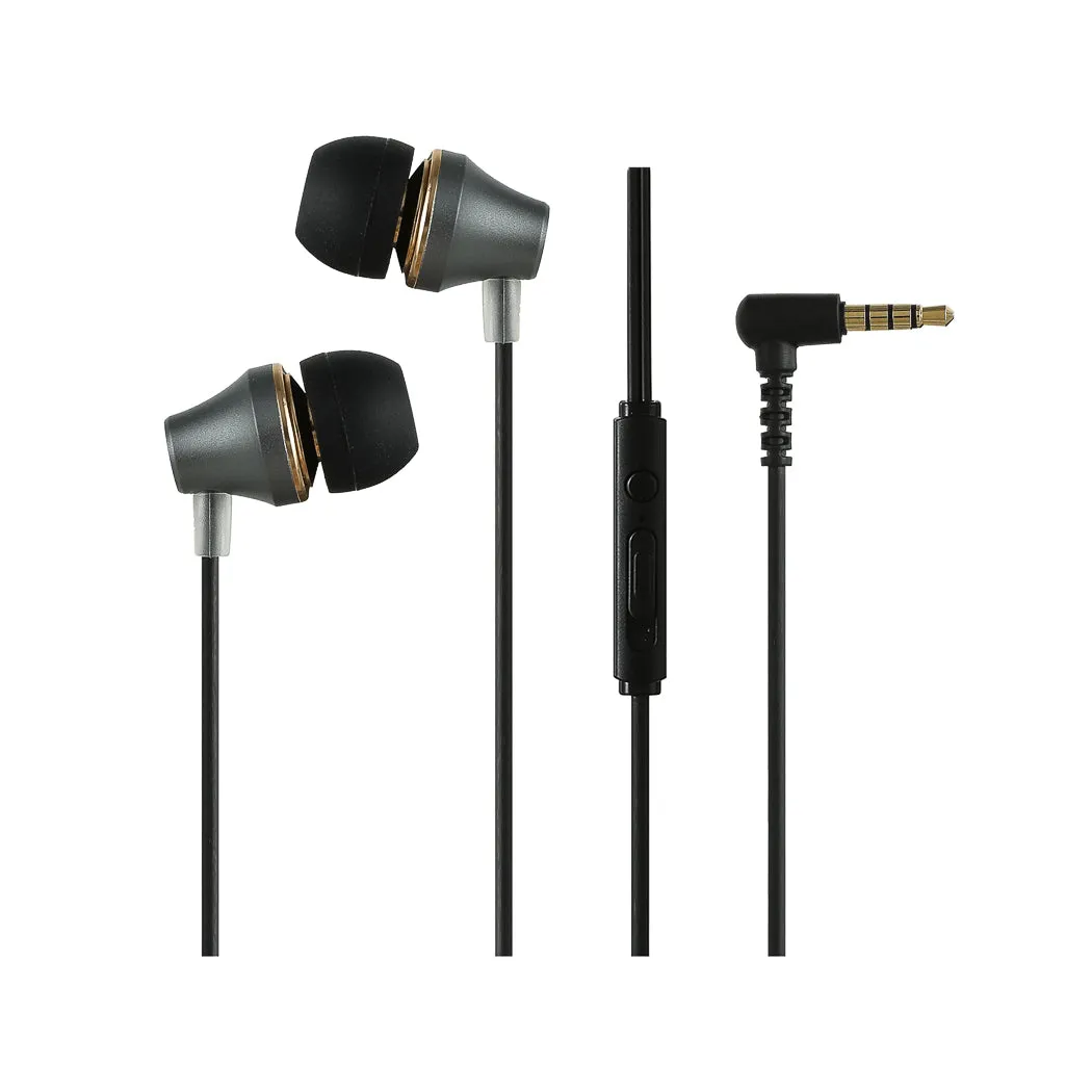 Earphones with Capsule-Shaped Case Model:8431＃(Black)