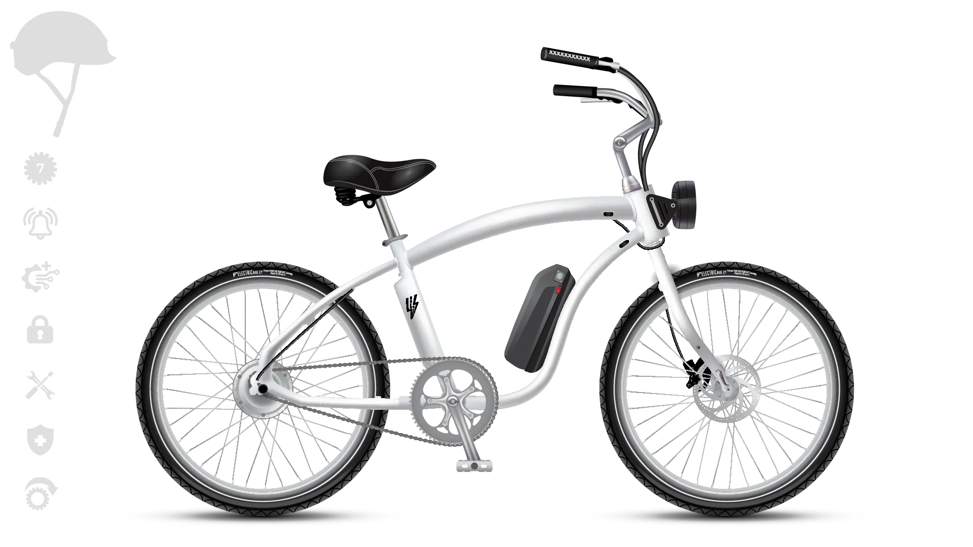 EBC Model C 750w 1Sp / 7Sp E-Cruiser Bike