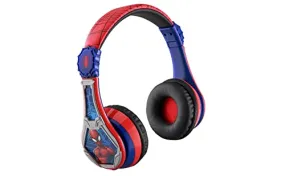 Ekids Spiderman Bluetooth Headphones Wireless Adjustable Volume Limited