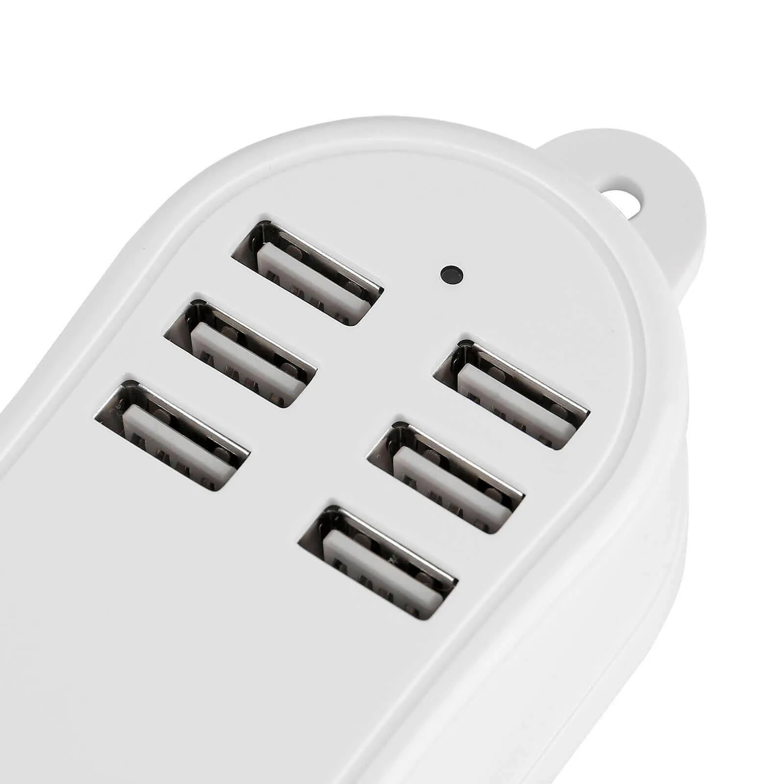 EU Plug 5A 6 USB Ports Desktop Charger HUB Socket