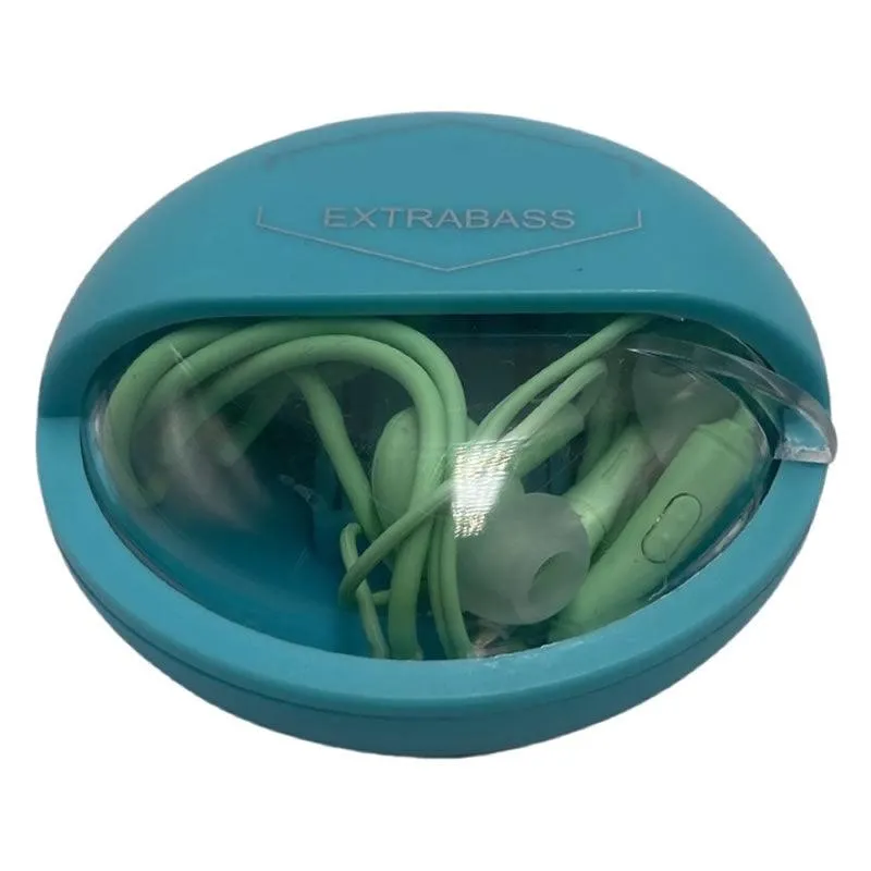 Extrabass Wired Headset With Microphone Ep-727 Blue