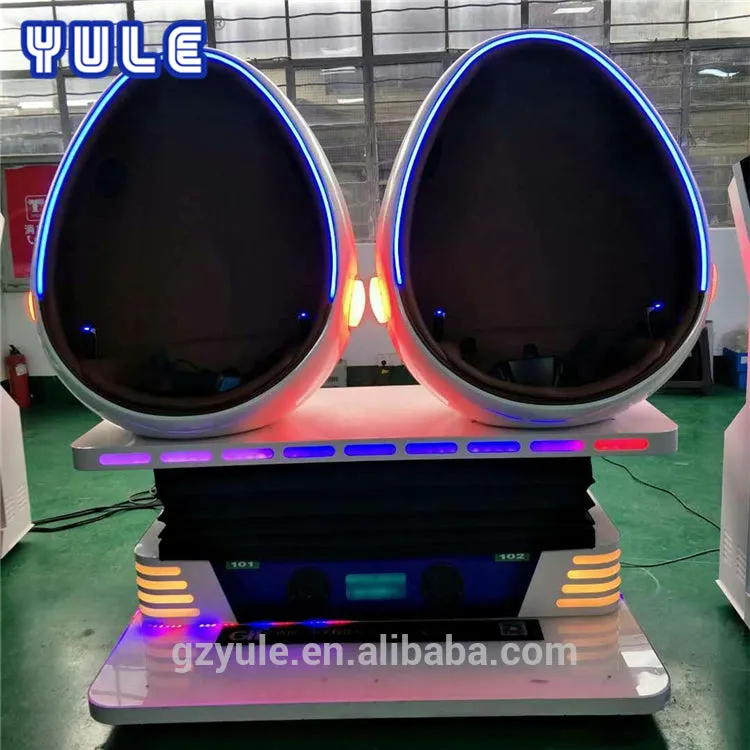 Factory Price Best Quality Virtual Reality 2 Seats Vr Amusement Game 9d Vr Egg Cinema Simulator With 9d Glasses - Buy 9d Cinema With 3d Glasses,9d Cinema Simulator,Vr Egg Product on Alibaba.com