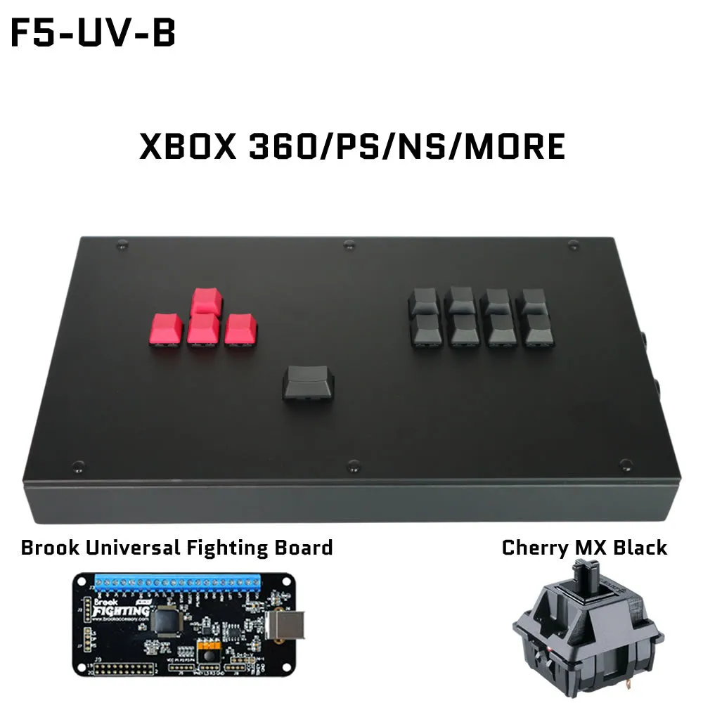 FightBox F5 All Keyboard Leverless Arcade Game Controller