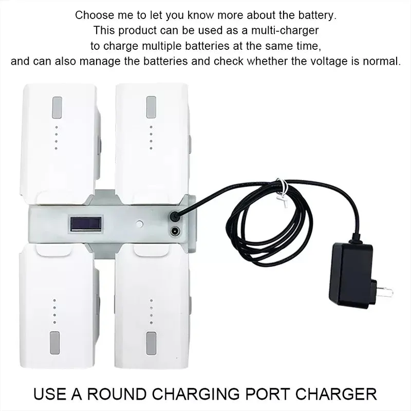 FIMI X8SE 2022 V2 Drone Battery Charging Hub Charger Smart Charging Manager Multi-Function Battery Maintenance Accessories