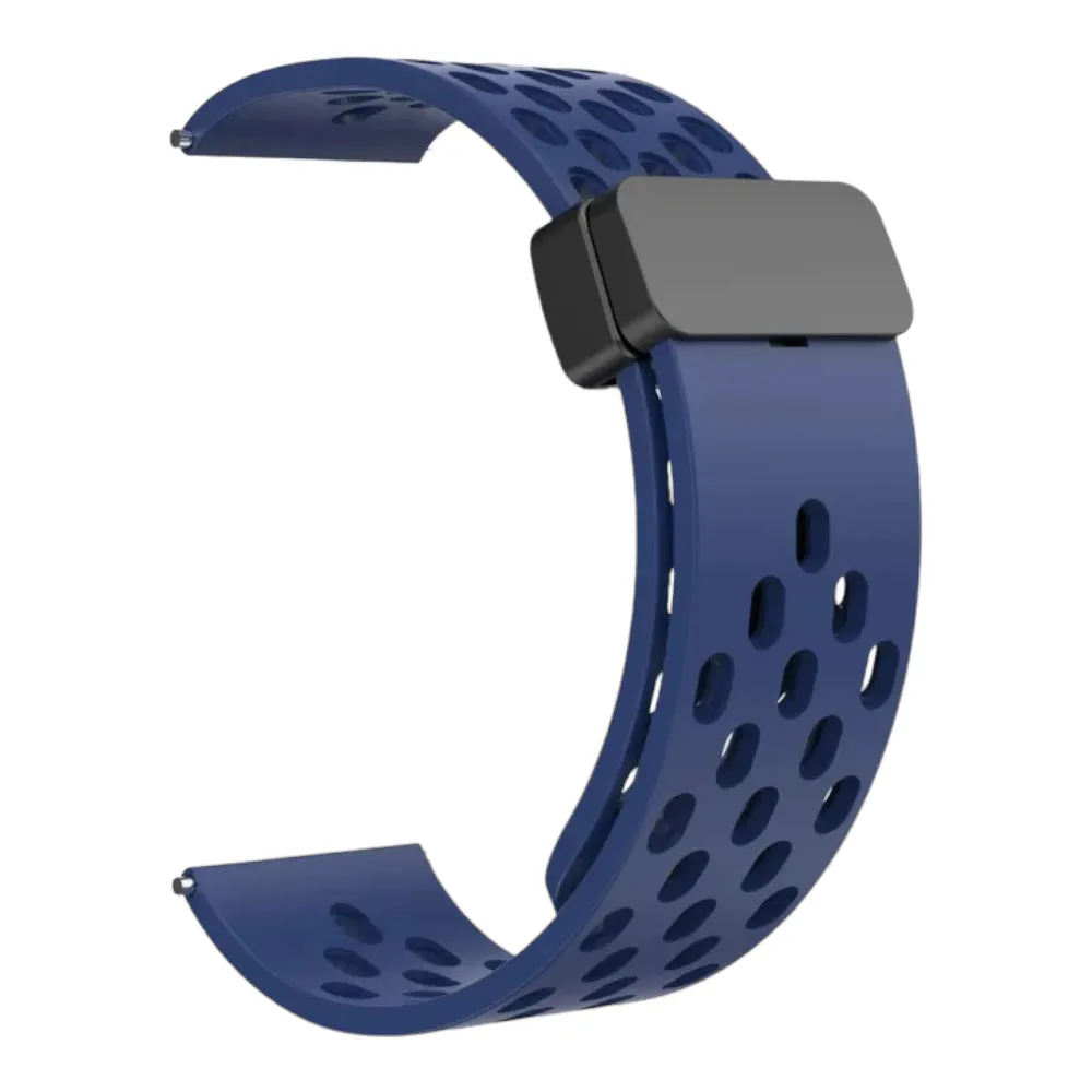 Fitbit Sense 2 compatible Silicone Magnetic Sports Watch Straps