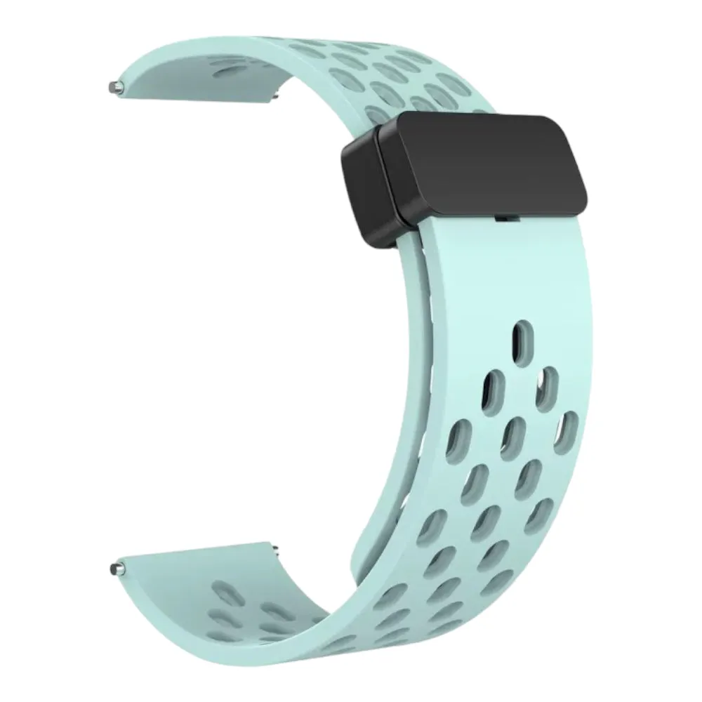 Fitbit Sense 2 compatible Silicone Magnetic Sports Watch Straps