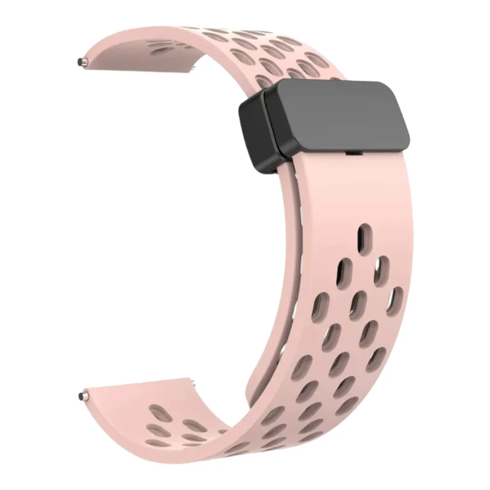 Fitbit Sense 2 compatible Silicone Magnetic Sports Watch Straps