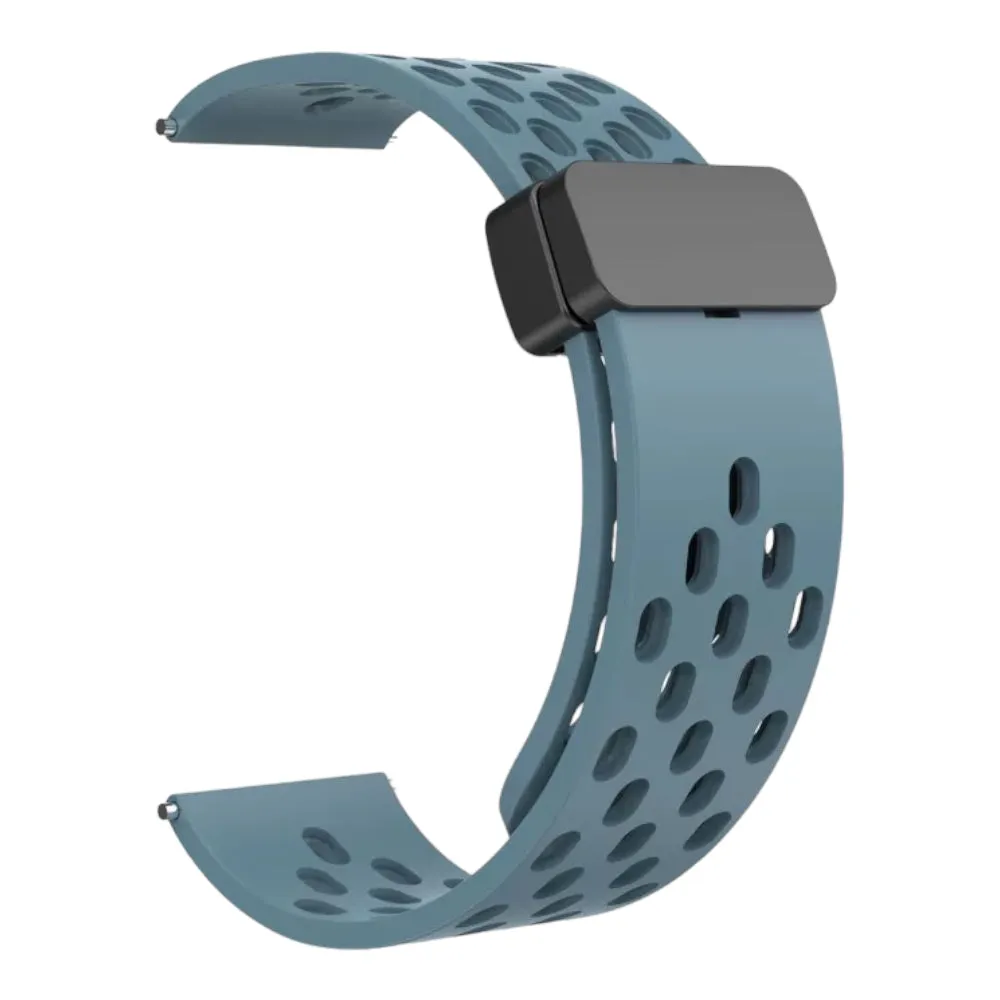 Fitbit Sense 2 compatible Silicone Magnetic Sports Watch Straps