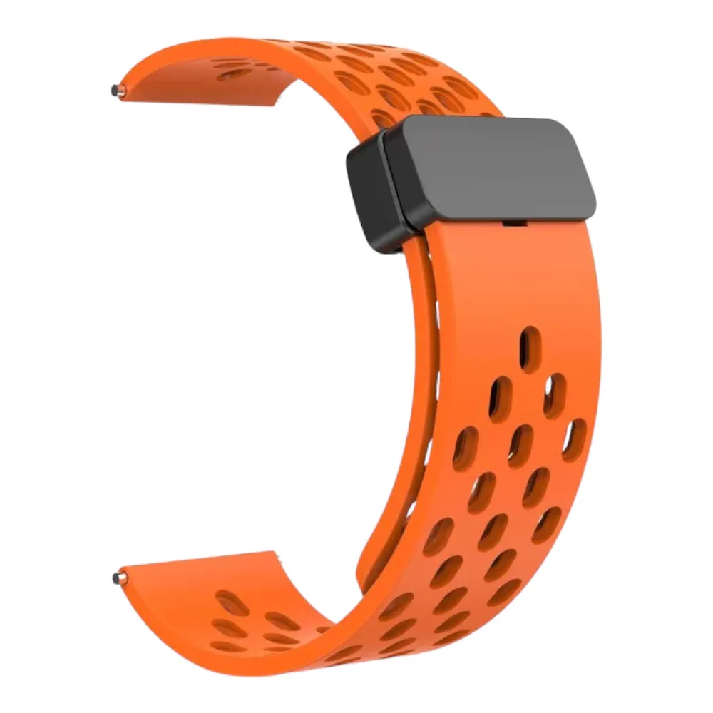 Fitbit Sense 2 compatible Silicone Magnetic Sports Watch Straps