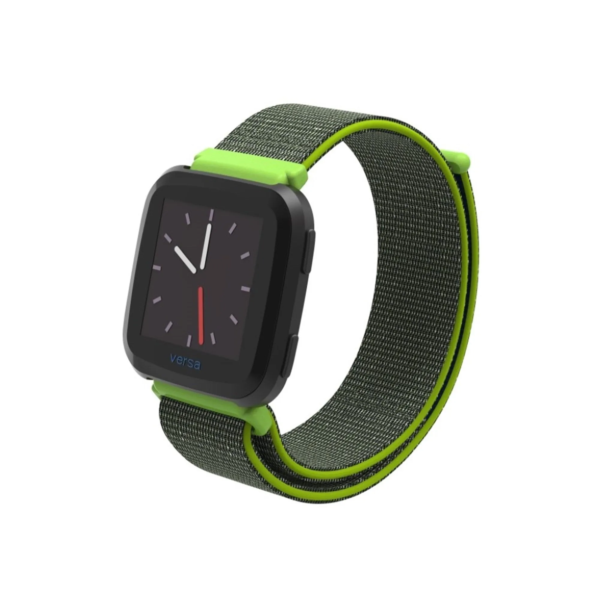 Fitbit Versa velcro closure flexible watchband - Yellowgreen