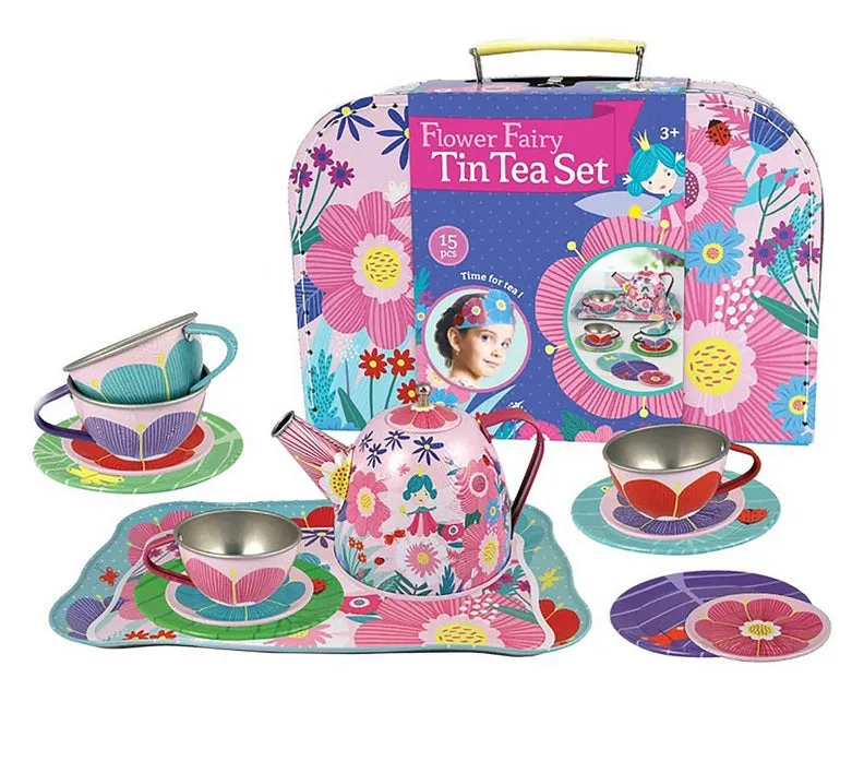 Flower Fairy Tin Tea Set