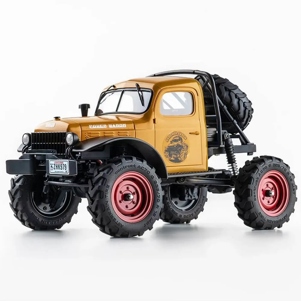 FMS (RTR) 1:24 FCX24 Power Wagon V2 4WD Rock Crawler w/2-Speed Transmission, Tx, LiPo & Charger