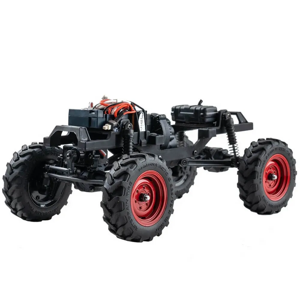 FMS (RTR) 1:24 FCX24 Power Wagon V2 4WD Rock Crawler w/2-Speed Transmission, Tx, LiPo & Charger