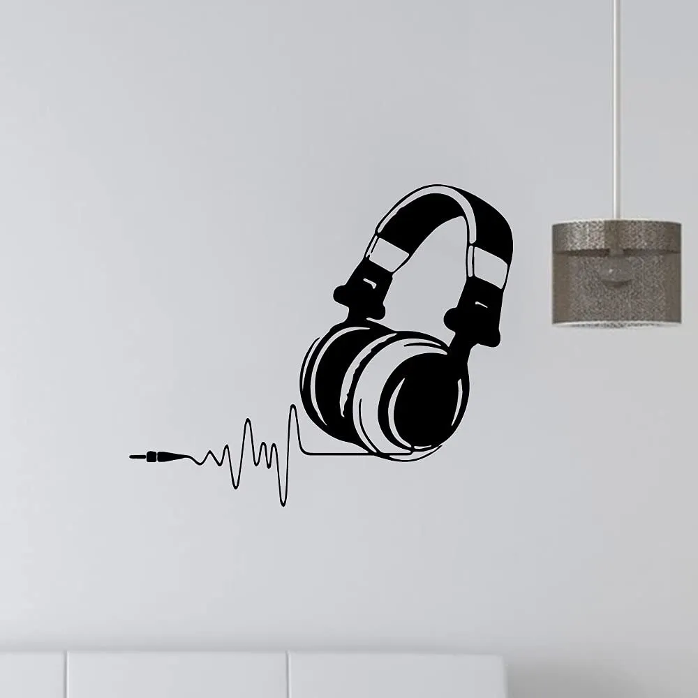 GADGETS WRAP Vinyl Decal Sticker Headphones (Item Finish Size : 68cm x 55cm)