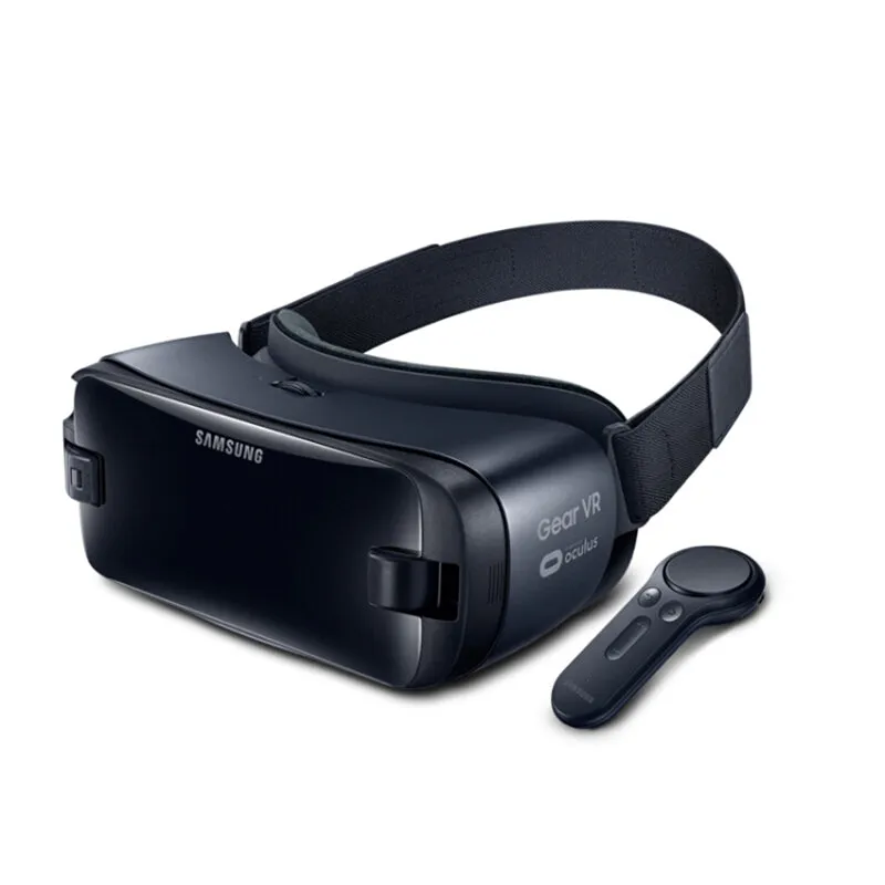 Gear VR5.0 and Controller New Virtual Reality Glasses Support Samsung Galaxy S9 S9Plus S8 (with Gear Remote Controller  Package) #refresh