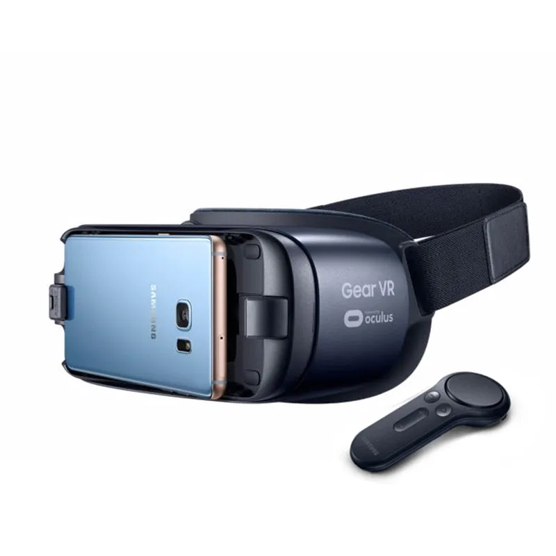 Gear VR5.0 and Controller New Virtual Reality Glasses Support Samsung Galaxy S9 S9Plus S8 (with Gear Remote Controller  Package) #refresh