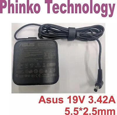 Genuine  AC Adapter Charger for ASUS P55VA    19v 3.42a   5.5 * 2.5