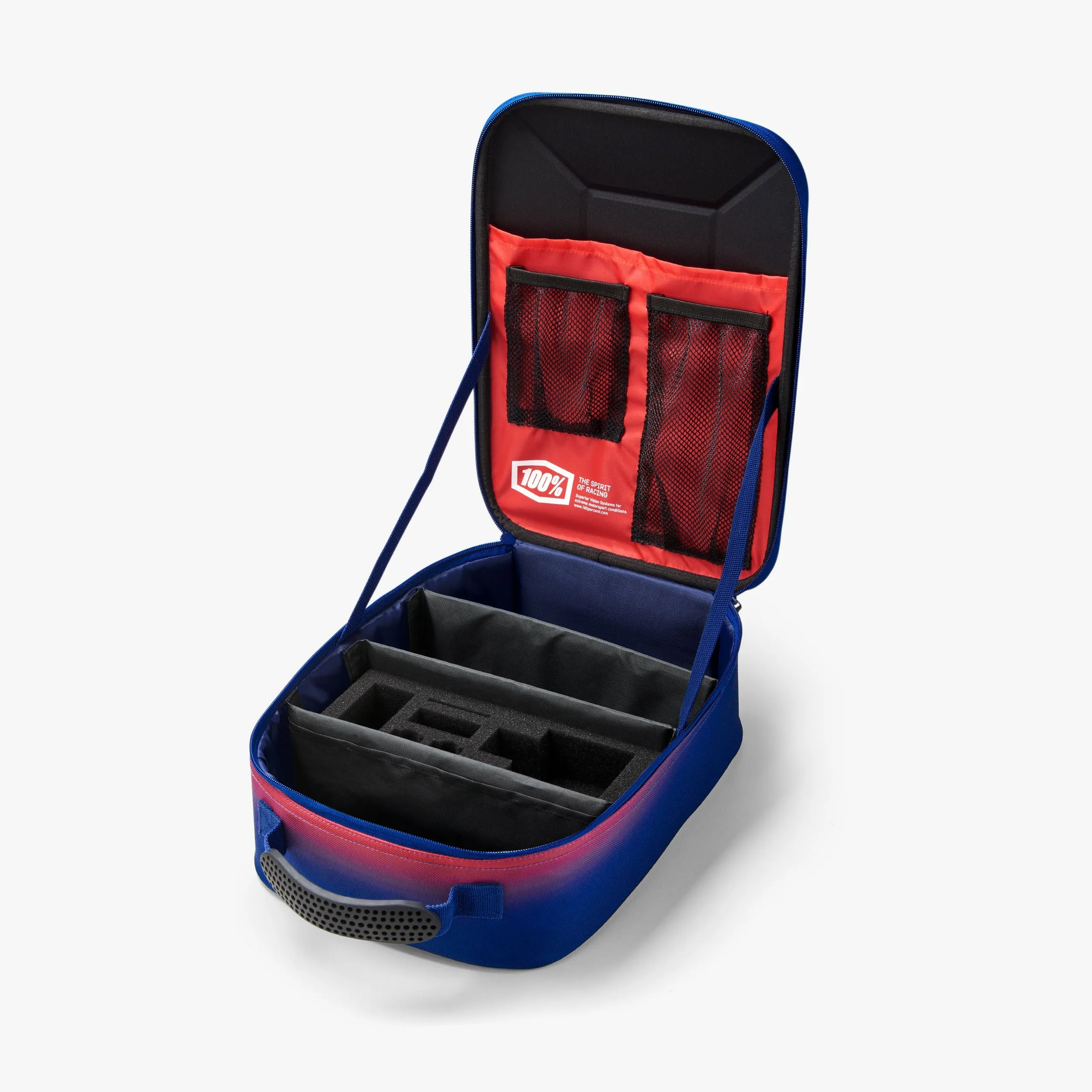 GEO Goggle Case Red/Blue