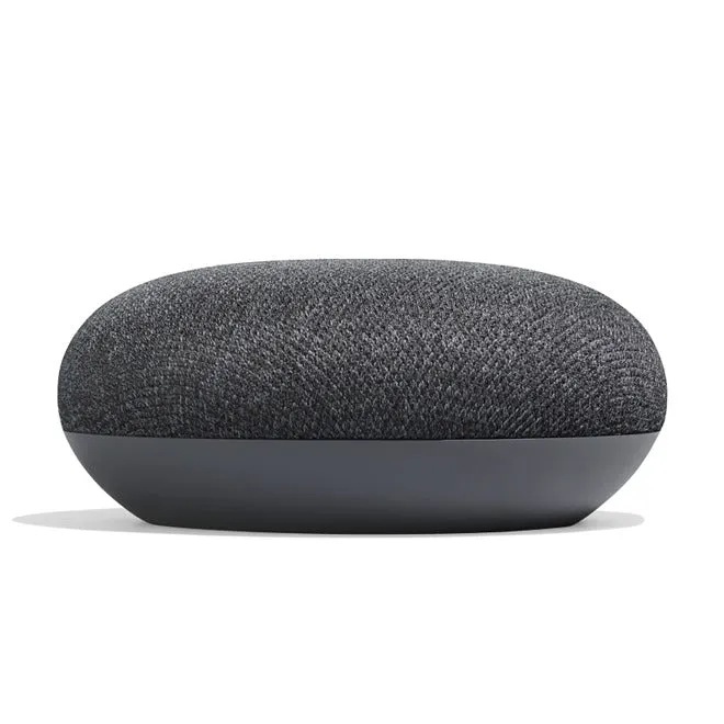 Google Home Mini Carbon Smart Speaker Assistant