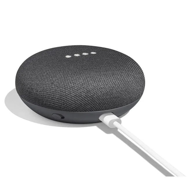 Google Home Mini Carbon Smart Speaker Assistant