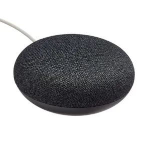 Google Home Mini Carbon Smart Speaker Assistant