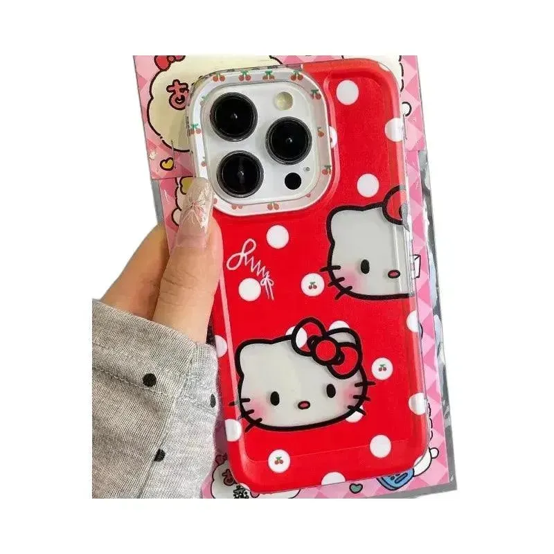 Hello Kitty Polka Dot Phone Case (For iPhones)