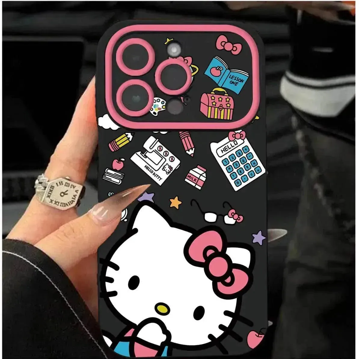 Hello Kitty Polka Dot Phone Case (For iPhones)