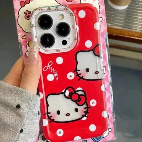 Hello Kitty Polka Dot Phone Case (For iPhones)