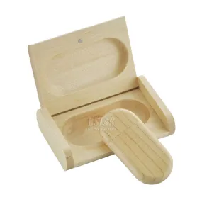 High Quality Hot-Selling Best Gift Maple wooden box shape 4GB USB 2.0 Memory Stick Flash Pen Driver Pendrive Pendriver U Disk