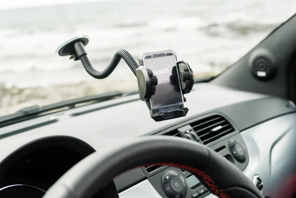 Holdit Universal Phone Holder for Windscreen - Extra Long