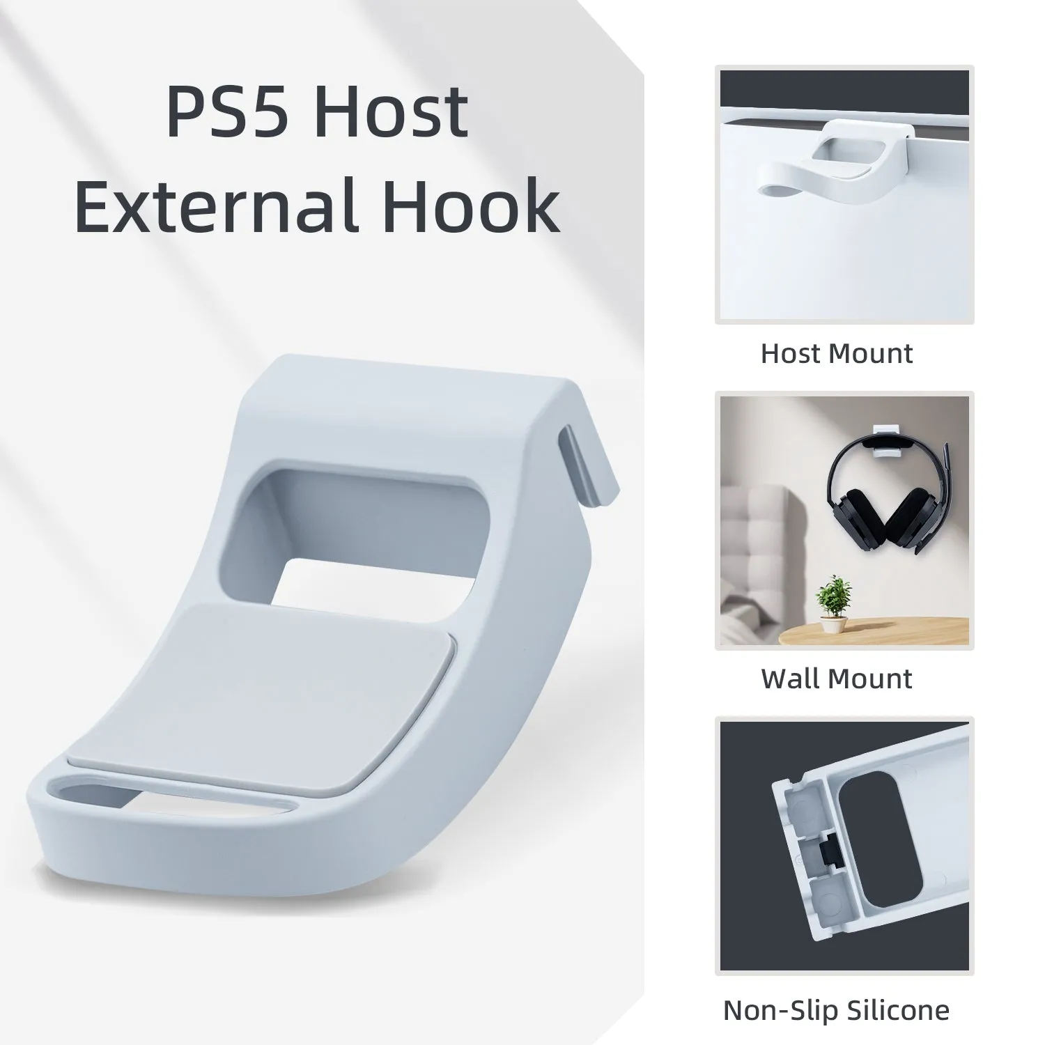 Honcam PS5 External Hook for PS5 Controller/Earphone (DSP-831)