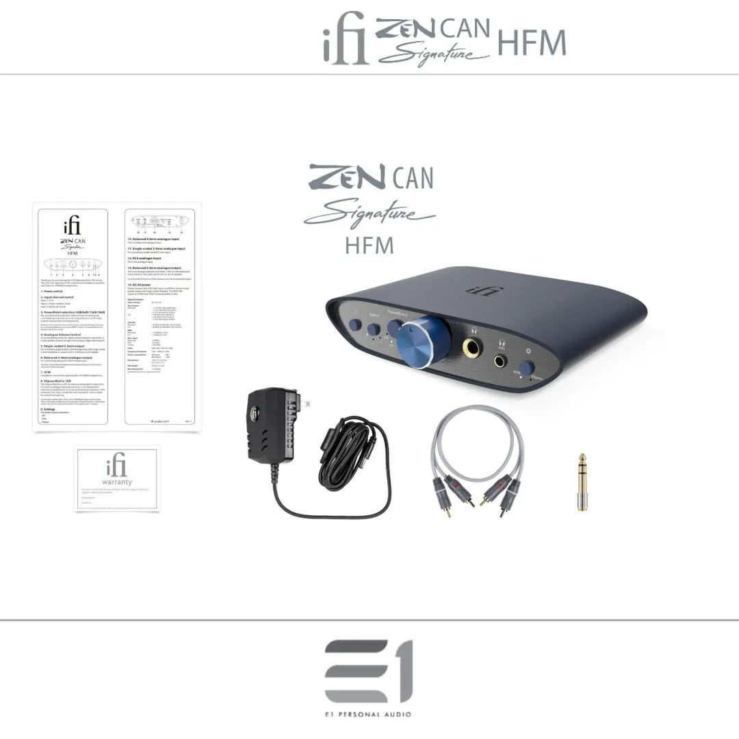 iFi Audio ZEN CAN Signature HFM Amplifier