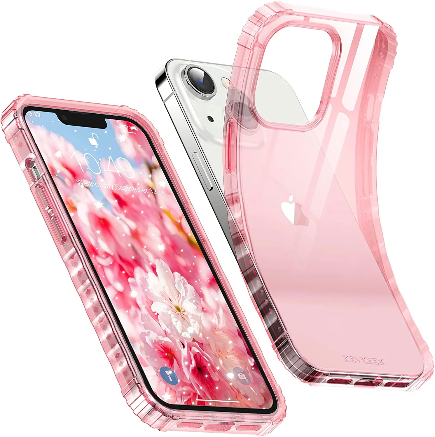 iPhone 14 Pro Max Case Women, Ultra-Thin 14 Pro Max Case Resistant-Pink