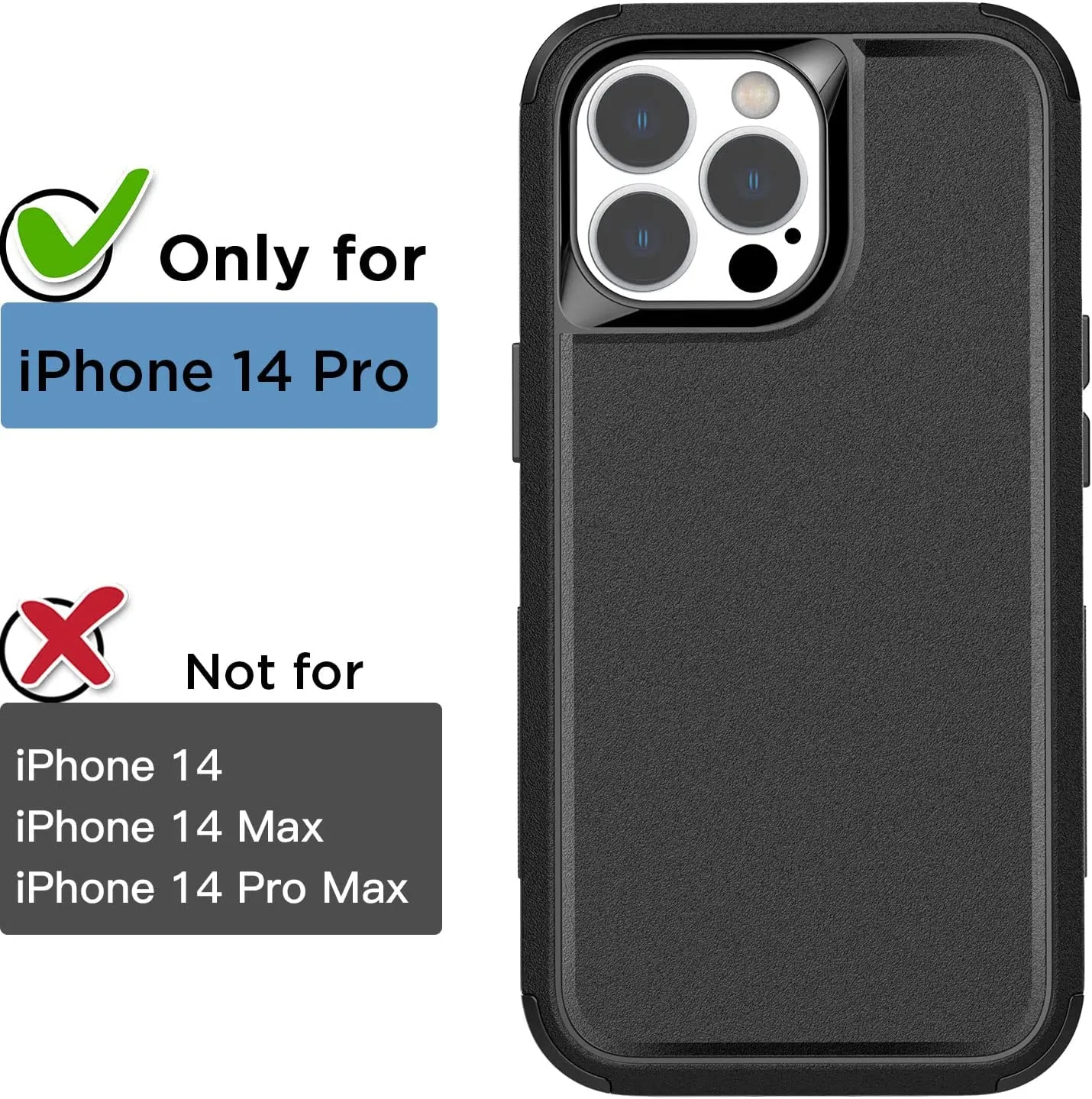 iPhone 14 Pro Shockproof Phone Case