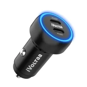 iVoltaa 60W Type-C PD Turbo Car Charger