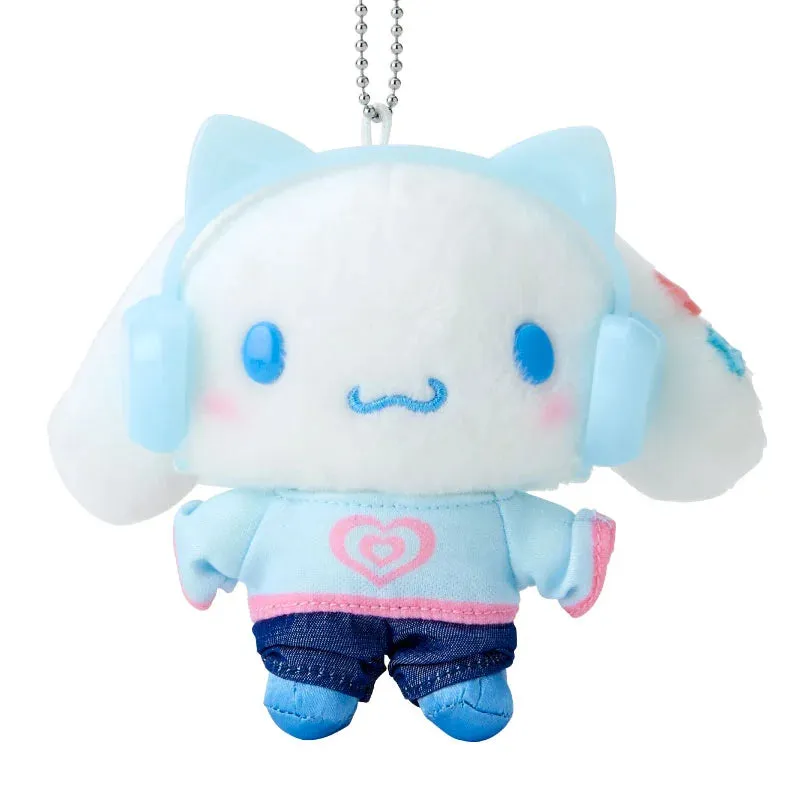 Japan Sanrio - Cinnamroll Plush Keychain (Our Heisei Pop Design)