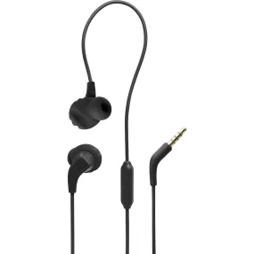 JBL Endurance Run 2 Wired In-Ear Headphones (Black)