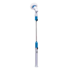 JML Hurricane Spin Scrubber The Reach Anywhere Cordless Electric Scrubber - White & Blue | V0827