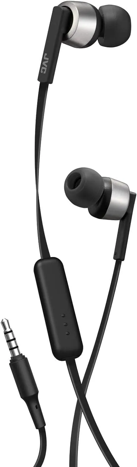 JVC Superior Sound Wired 3.5mm In Ear Stereo Headphones Black - HA-FX51M-M-B-E