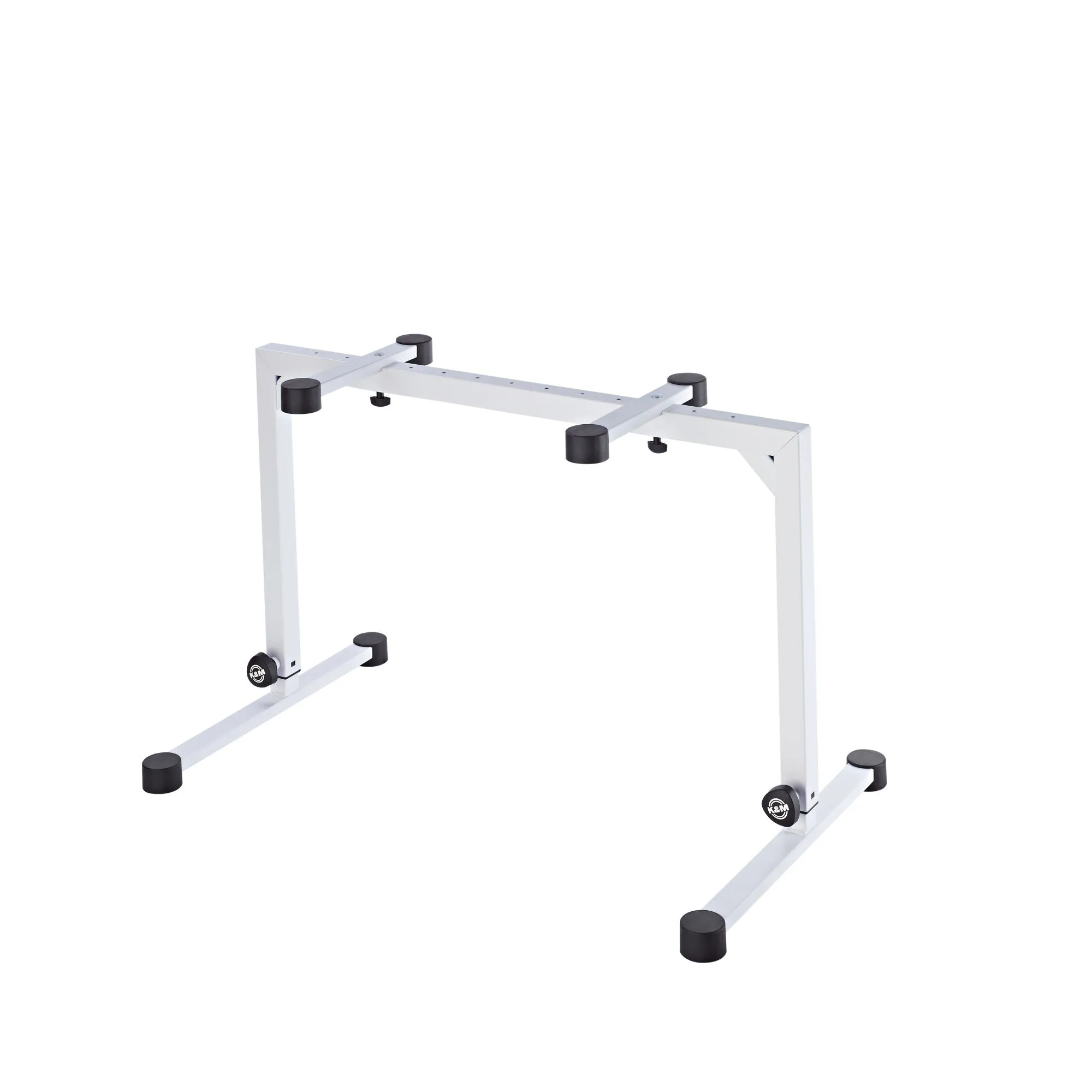 K&M Omega Table Style Keyboard Stand - White