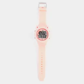 Kids Digital Watch - Beige