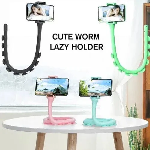 Lazy Mobile Holder Stand With Adjustable Snake