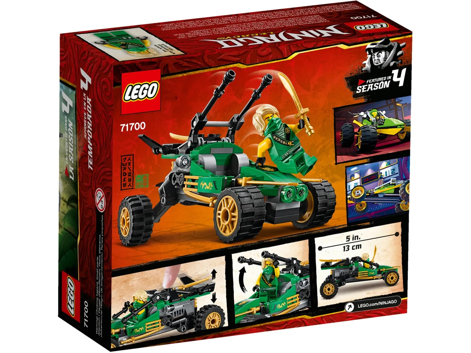 LEGO Ninjago Jungle Raider 71700