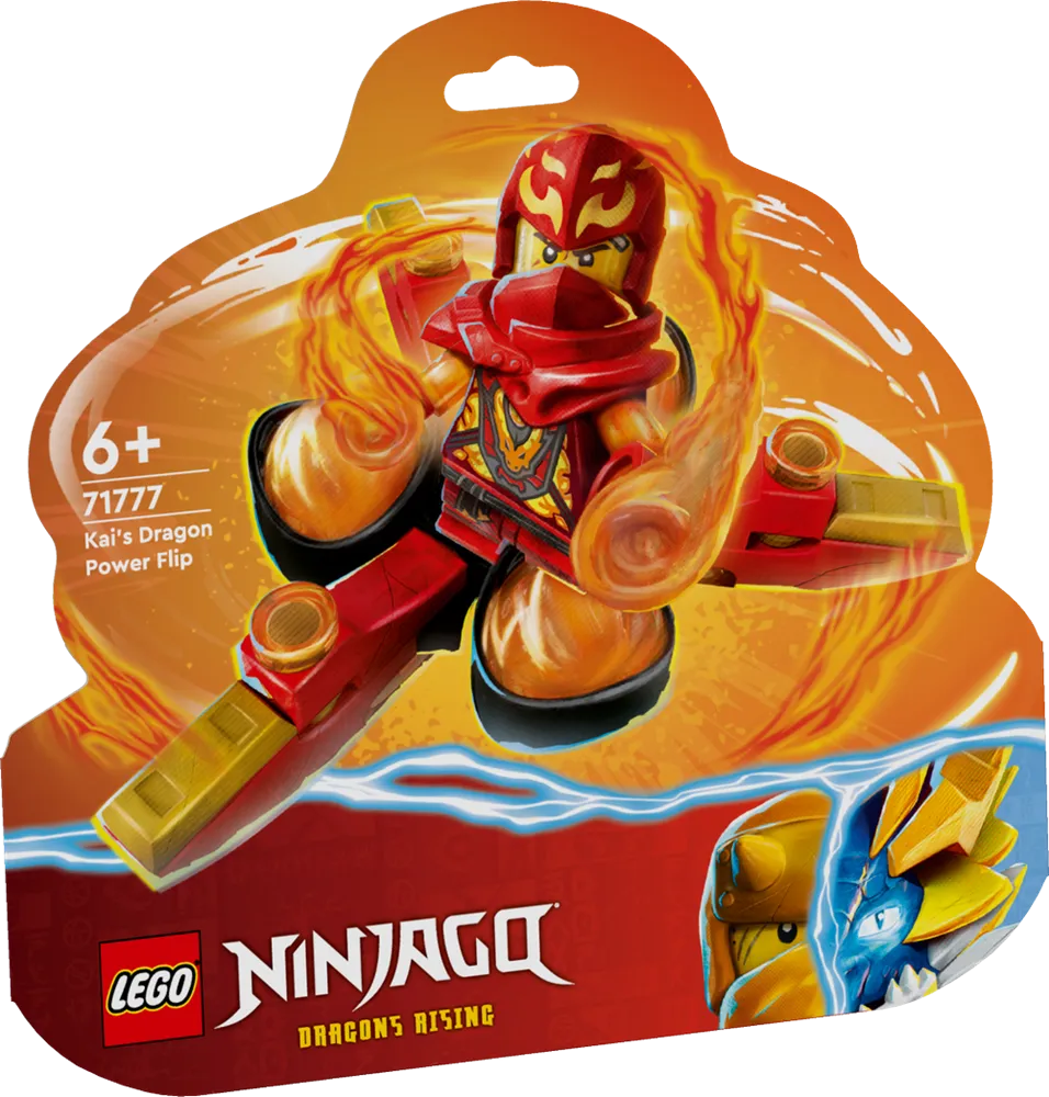 LEGO Ninjago Kai's Dragon Power Spinjitzu Flip 71777