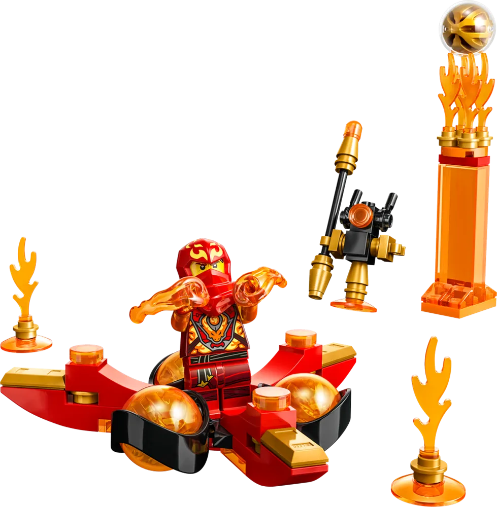 LEGO Ninjago Kai's Dragon Power Spinjitzu Flip 71777