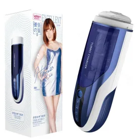 Leten Automatic Rotation Telescopic 4D Vagina Male Masturbator